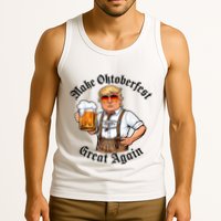 Make Oktoberfest Great Again Beerfest Wurstfest Funny Tank Top