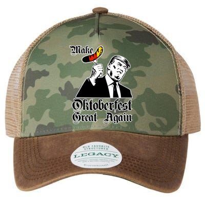 Make Oktoberfest Great Again Gery Flag Gift Beer Lovers Gift Legacy Tie Dye Trucker Hat