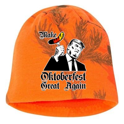 Make Oktoberfest Great Again Gery Flag Gift Beer Lovers Gift Kati - Camo Knit Beanie