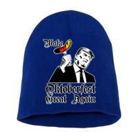 Make Oktoberfest Great Again Gery Flag Gift Beer Lovers Gift Short Acrylic Beanie