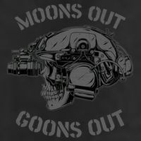 Moons Out Goons Out Skull Helmet Nvgs Military S Gift 11oz C Handle Ceramic Mug