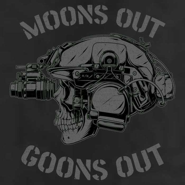 Moons Out Goons Out Skull Helmet Nvgs Military S Gift 11oz C Handle Ceramic Mug