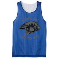 Moons Out Goons Out Skull Helmet Nvgs Military S Gift Mesh Reversible Basketball Jersey Tank