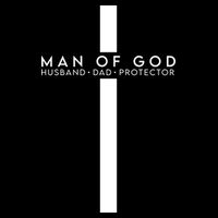 Man Of God Husband Dad Protector 16 in Basic Backpack