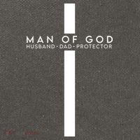 Man Of God Husband Dad Protector Cotton Canvas Backpack