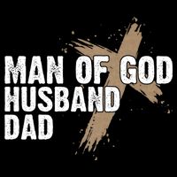 Man Of God Husband Dad Religious Cross FatherS Day Faith Cooling Performance Crew T-Shirt