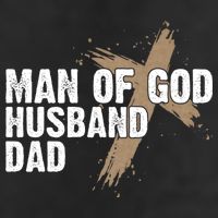 Man Of God Husband Dad Religious Cross FatherS Day Faith 11oz C Handle Ceramic Mug