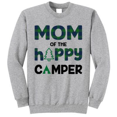 Mom of Happy Camper 1st Birthday Mom Tall Sweatshirt