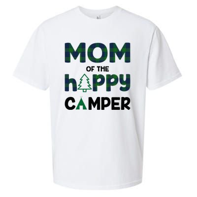 Mom of Happy Camper 1st Birthday Mom Sueded Cloud Jersey T-Shirt