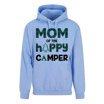 Mom of Happy Camper 1st Birthday Mom Unisex Surf Hoodie