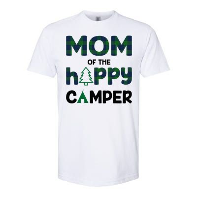 Mom of Happy Camper 1st Birthday Mom Softstyle® CVC T-Shirt