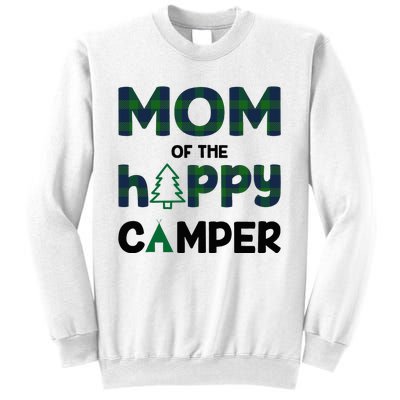 Mom of Happy Camper 1st Birthday Mom Sweatshirt