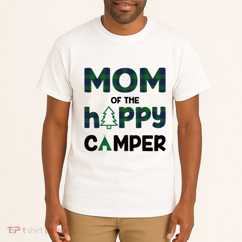 Mom of Happy Camper 1st Birthday Mom Tall T-Shirt