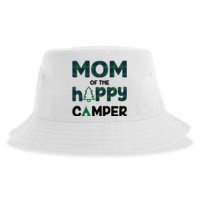 Mom of Happy Camper 1st Birthday Mom Sustainable Bucket Hat