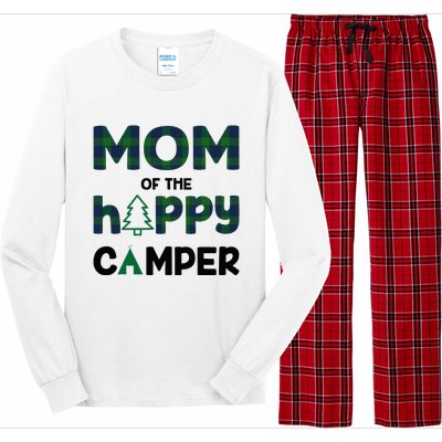 Mom of Happy Camper 1st Birthday Mom Long Sleeve Pajama Set