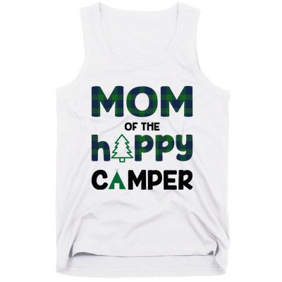 Mom of Happy Camper 1st Birthday Mom Tank Top