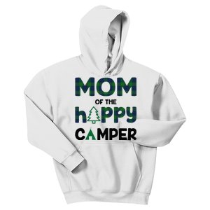 Mom of Happy Camper 1st Birthday Mom Kids Hoodie