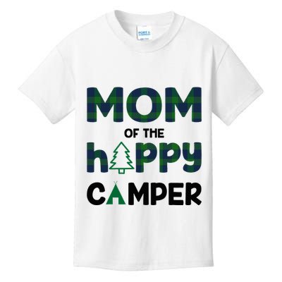 Mom of Happy Camper 1st Birthday Mom Kids T-Shirt