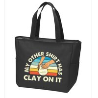 My Other Has Clay On It Pottery Potter Ceramicist Zip Tote Bag