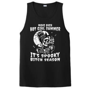 Move Over Hot Girl Summer Its Spooky Bitch Season Halloween Gift PosiCharge Competitor Tank