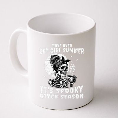 Move Over Hot Girl Summer Its Spooky Bitch Season Halloween Gift Coffee Mug