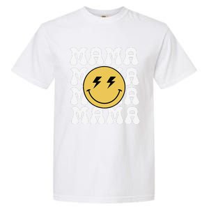 Mama One Happy Dude Birthday Theme Family Matching Garment-Dyed Heavyweight T-Shirt