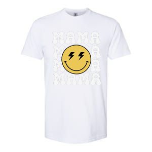 Mama One Happy Dude Birthday Theme Family Matching Softstyle CVC T-Shirt