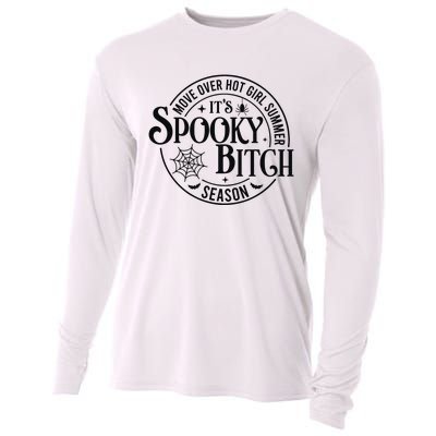 Move Over Hot Girl Summer Its Spooky Bitch Season Cooling Performance Long Sleeve Crew