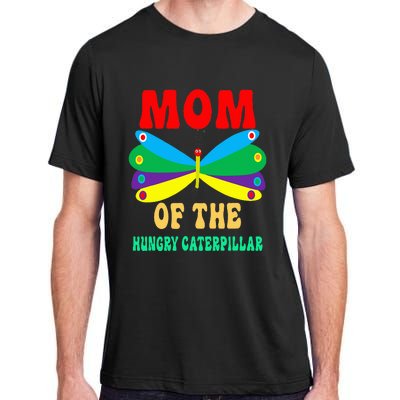 Mom Of Hungry Caterpillar Funny Cute Caterpillar Birthday Adult ChromaSoft Performance T-Shirt