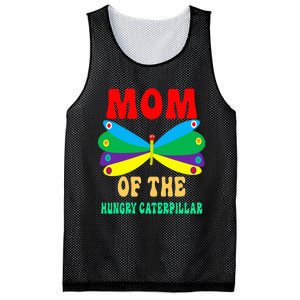 Mom Of Hungry Caterpillar Funny Cute Caterpillar Birthday Mesh Reversible Basketball Jersey Tank