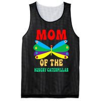 Mom Of Hungry Caterpillar Funny Cute Caterpillar Birthday Mesh Reversible Basketball Jersey Tank