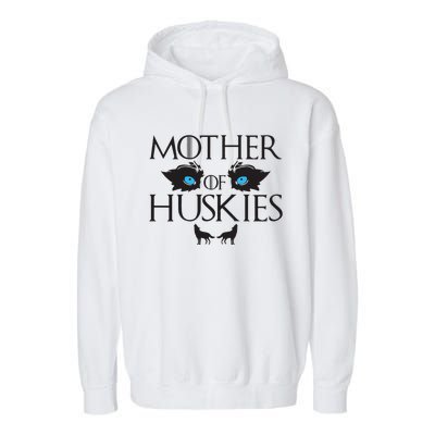 Mother of Huskies Siberian Husky Mom Garment-Dyed Fleece Hoodie