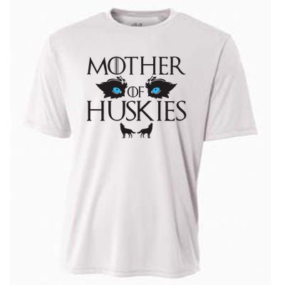 Mother of Huskies Siberian Husky Mom Cooling Performance Crew T-Shirt