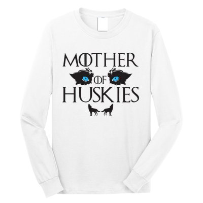 Mother of Huskies Siberian Husky Mom Long Sleeve Shirt