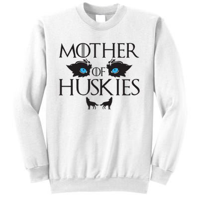 Mother of Huskies Siberian Husky Mom Sweatshirt