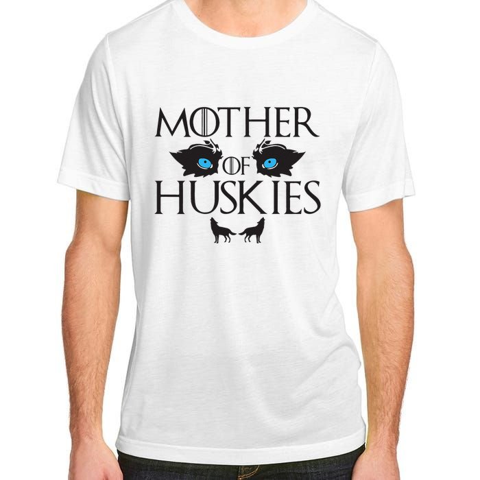 Mother of Huskies Siberian Husky Mom Adult ChromaSoft Performance T-Shirt