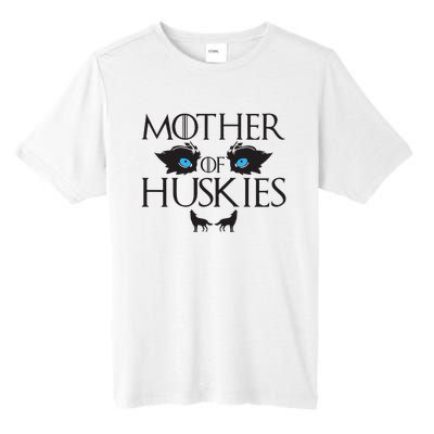 Mother of Huskies Siberian Husky Mom Tall Fusion ChromaSoft Performance T-Shirt