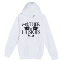 Mother of Huskies Siberian Husky Mom Premium Pullover Hoodie