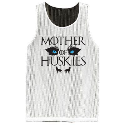 Mother of Huskies Siberian Husky Mom Mesh Reversible Basketball Jersey Tank