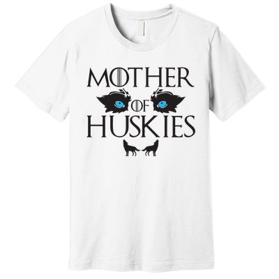 Mother of Huskies Siberian Husky Mom Premium T-Shirt