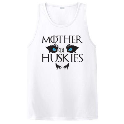 Mother of Huskies Siberian Husky Mom PosiCharge Competitor Tank