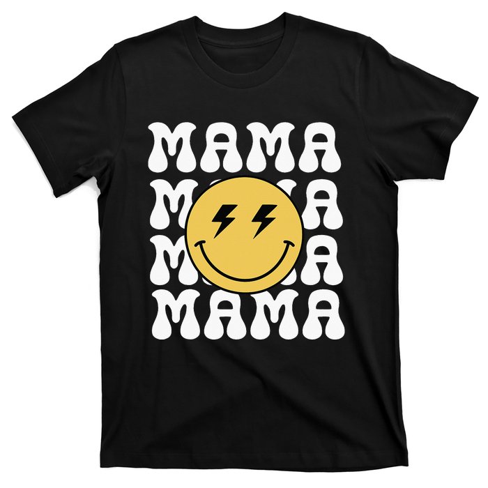 Mama One Happy Dude Birthday Theme Family Matching T-Shirt