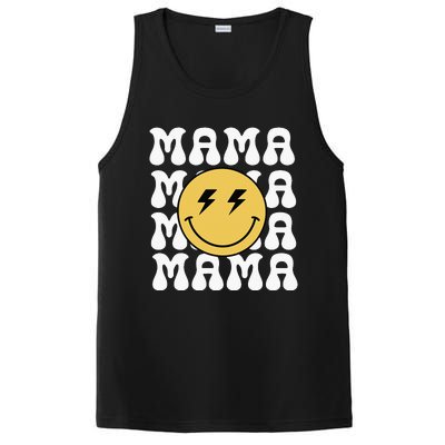 Mama One Happy Dude Birthday Theme Family Matching PosiCharge Competitor Tank