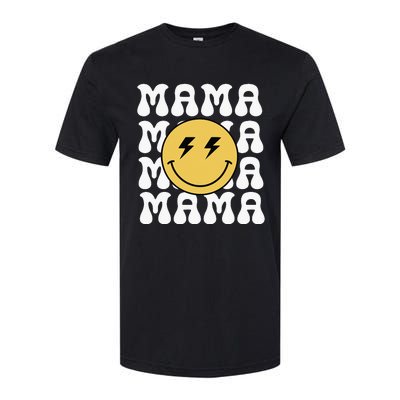 Mama One Happy Dude Birthday Theme Family Matching Softstyle CVC T-Shirt