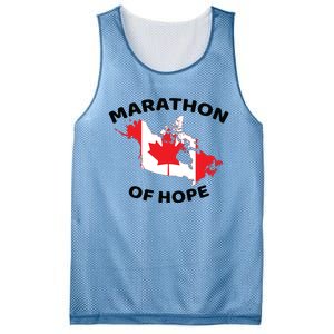 Marathon Of Hope Canada Flag Canadian Maple Leaf Mesh Reversible Basketball Jersey Tank