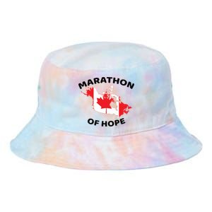 Marathon Of Hope Canada Flag Canadian Maple Leaf Tie Dye Newport Bucket Hat