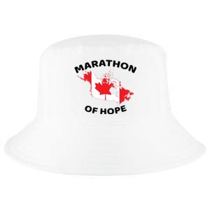 Marathon Of Hope Canada Flag Canadian Maple Leaf Cool Comfort Performance Bucket Hat