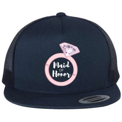 Maid Of Honor Great Gift Bachelorette Party Bridal Team Gift Flat Bill Trucker Hat