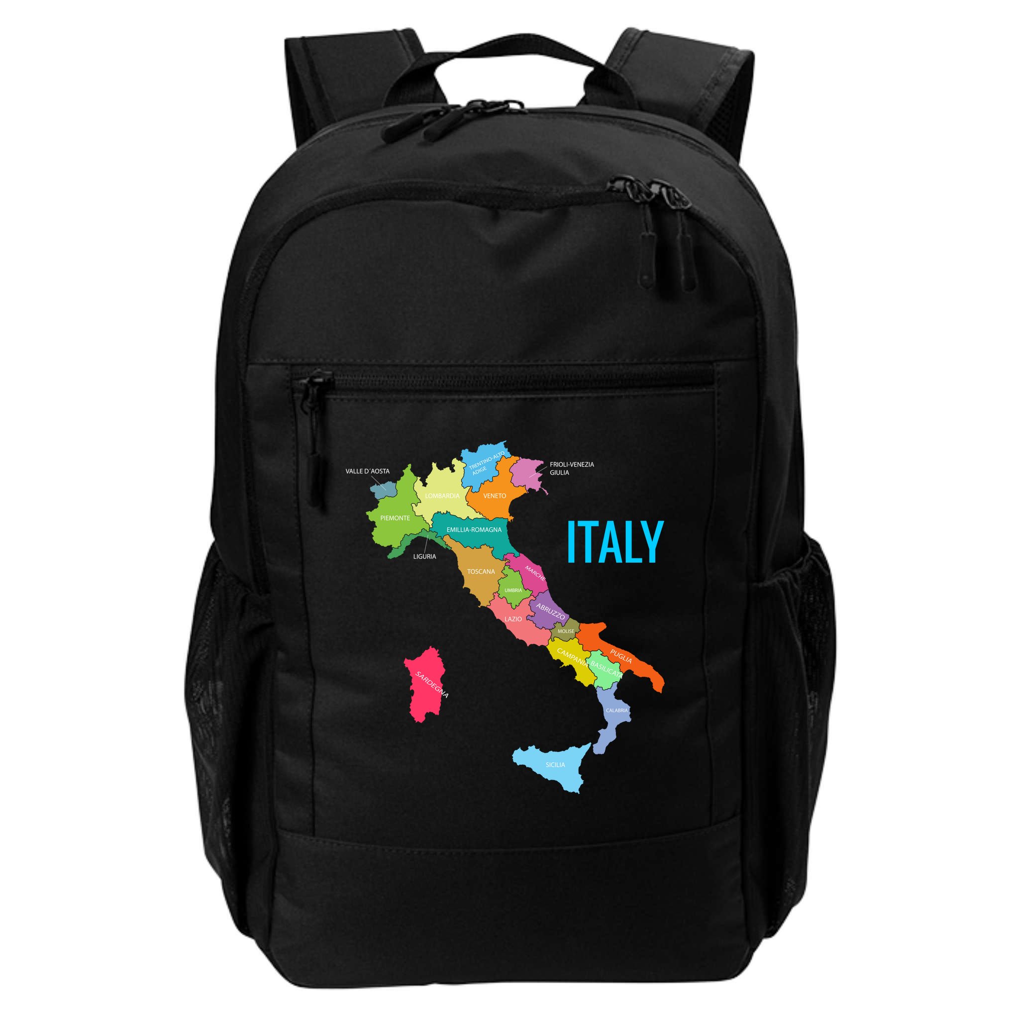 Map Of Italy Backpack