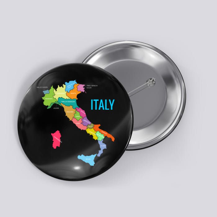 Map Of Italy Button